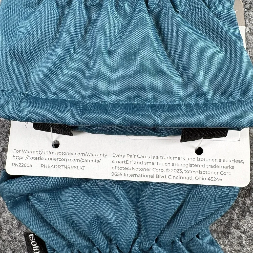 Isotoner Gloves Women S/M Peacock SleekHeat SmartTouch Winter Ski Quilted NWT